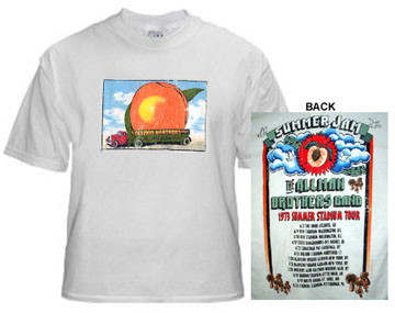 Grateful Dead Tour Shirt Peach Grateful Dead Tour Shirt Peach