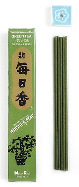 About Morning Star Green Tea Incense