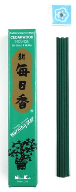 About Morning Star Cedarwood Incense
