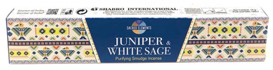 About Sacred Elements Juniper & White Sage Incense