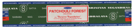 About Satya Patchouli Forest Incense