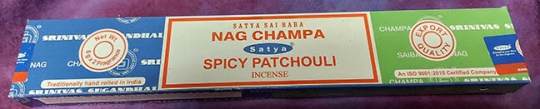 About Nag Champa Spicy Patchouli Combo Incense