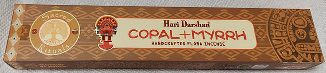 Hari Darshan Copal + Myrrh Incense