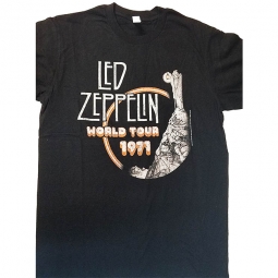 Led Zeppelin 1971 World Tour Shirt