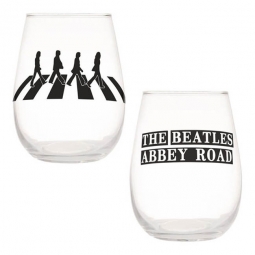 The Beatles Abbey Road 18 Oz. Contour Glasses