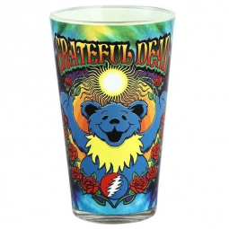 Grateful Dead Bear Wrapped Pint Glass