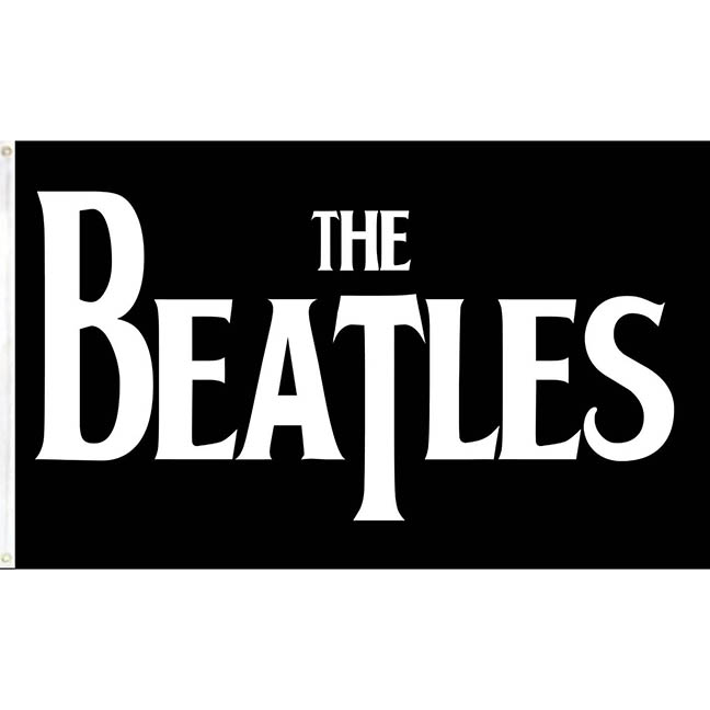 Flag Beatles Drop The Logo T