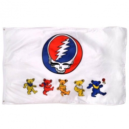 Grateful Dead Dancing Bears & SYF Flag