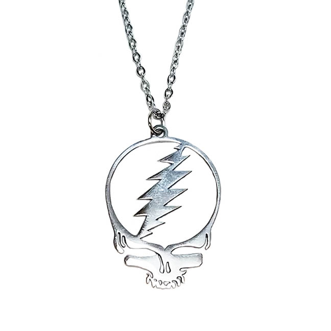Grateful Dead Steal Your Face Cutout Necklace