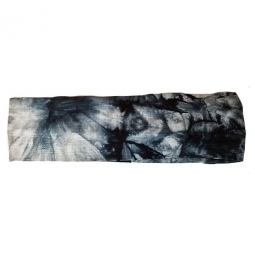 Black Tie Dye Stretch Headband
