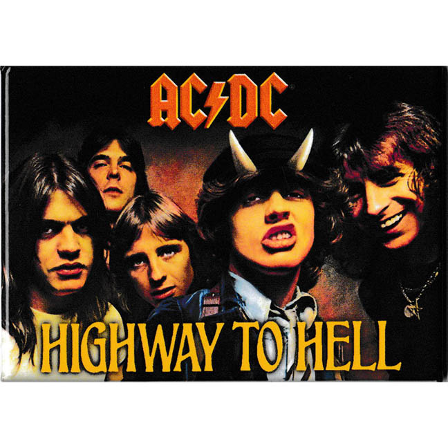 AC/DC Highway To Hell Magnet