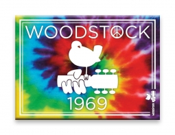 Woodstock 1969 Tie Dye Magnet