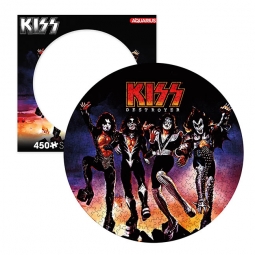 KISS Destroyer 450 Piece Shaped Puzzle