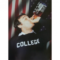 John Belushi Whiskey Poster