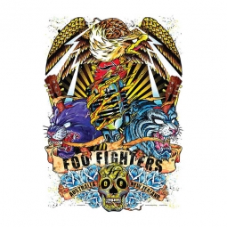Foo Fighters Down Under Poster