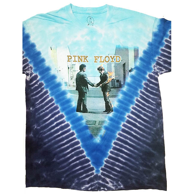 pink floyd shirt tie dye