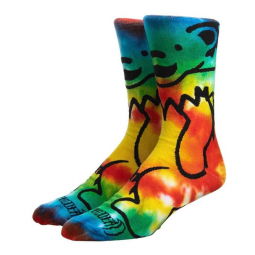 Grateful Dead Dancing Bear Tie Dye Socks