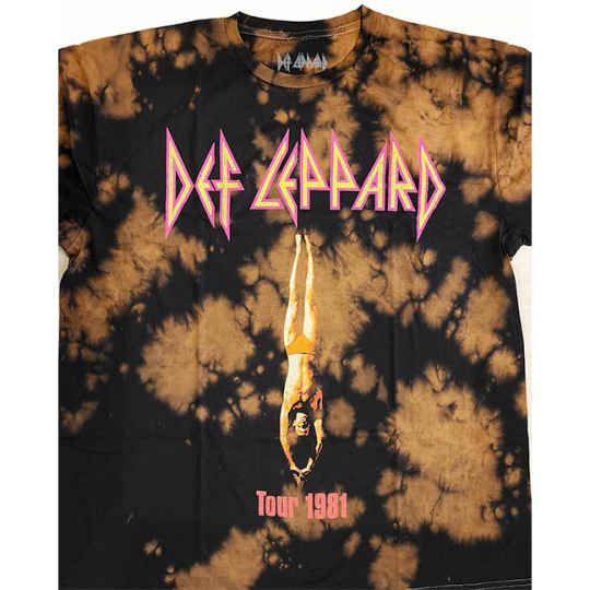 def leppard shirt tie dye