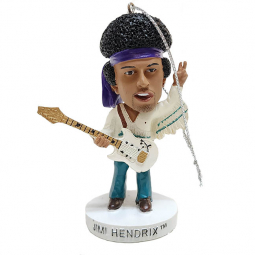 Jimi Hendrix Bobblehead Ornament