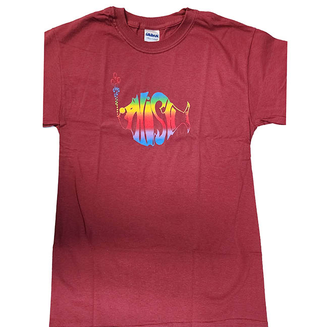 Phish Rainbow Logo Cedar Shirt