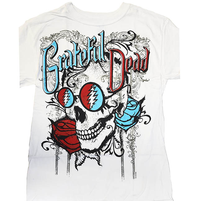 grateful dead skull shirt