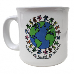 Grateful Dead Bears Around The Earth 20 Oz. Camp Mug