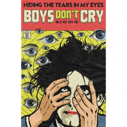 The Cure Boys Don't Cry Comic Poster