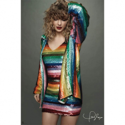 Taylor Swift Sequin Dress Poster