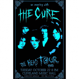 The Cure Head Tour Poster