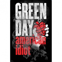 Green Day American Idiot Poster