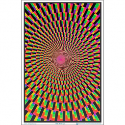 Mind's Eye Flocked Black Light Poster