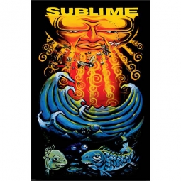 Sublime Sun & Fish Poster
