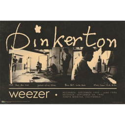 Weezer Pinkerton Group Poster