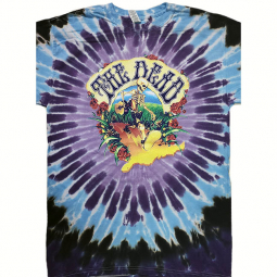 Grateful Dead Walking Coast To Coast Tie Dye Shirt