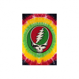 Grateful Dead Steal Your Face Rasta Mini Tapestry