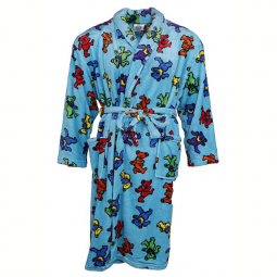 Grateful Dead Dancing Bears Fleece Robe