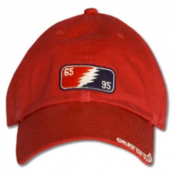 Grateful Dead "65/95 Bolt" Red Hat