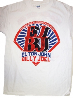 Elton John & Billy Joel Philadelphia 2009 Shirt