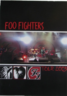 Foo Fighters 2003 Tour Book