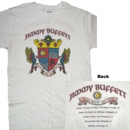 Jimmy Buffet Crest 2007 Tour Shirt