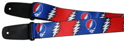 Grateful Dead SYF & Bolts RWB Guitar Strap