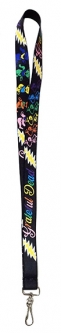 Grateful Dead Bears & Skeletons Lanyard