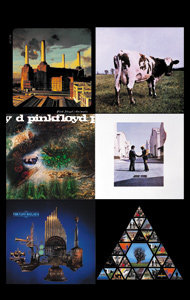 Pink Floyd Large Magnet Set