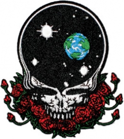 Grateful Dead Space Your Face Die Cut Patch