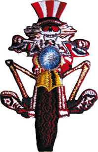 Grateful Dead Motorcycle Sam Patch