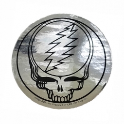 Grateful Dead Steal Your Face Chrome Sticker