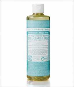 Dr. Bronner's Unscented Baby Mild 16 Oz. Liquid Soap