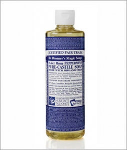 Dr. Bronner's Peppermint 16 Oz. Liquid Soap