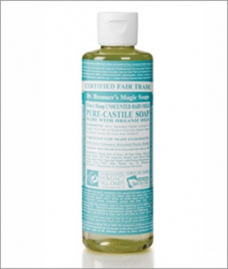 Dr. Bronner's Unscented Baby Mild 8 Oz. Liquid Soap
