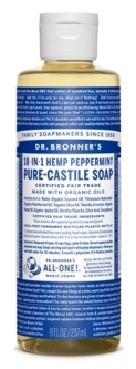 Dr. Bronner's Peppermint 8 Oz. Liquid Soap
